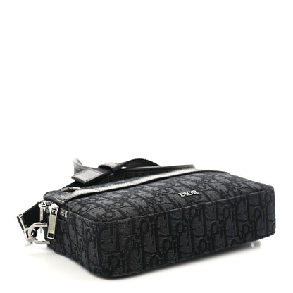 Christian Dior HOMME Oblique Safari Messenger Black 4 of 11