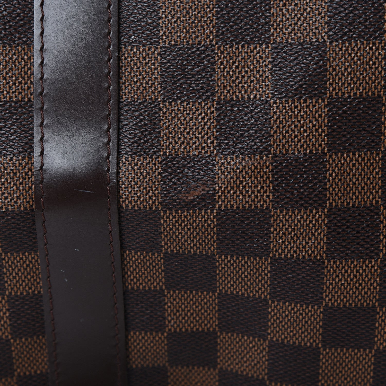 Louis Vuitton Damier Ebene Keepall Bandouliere 55 16 of 22