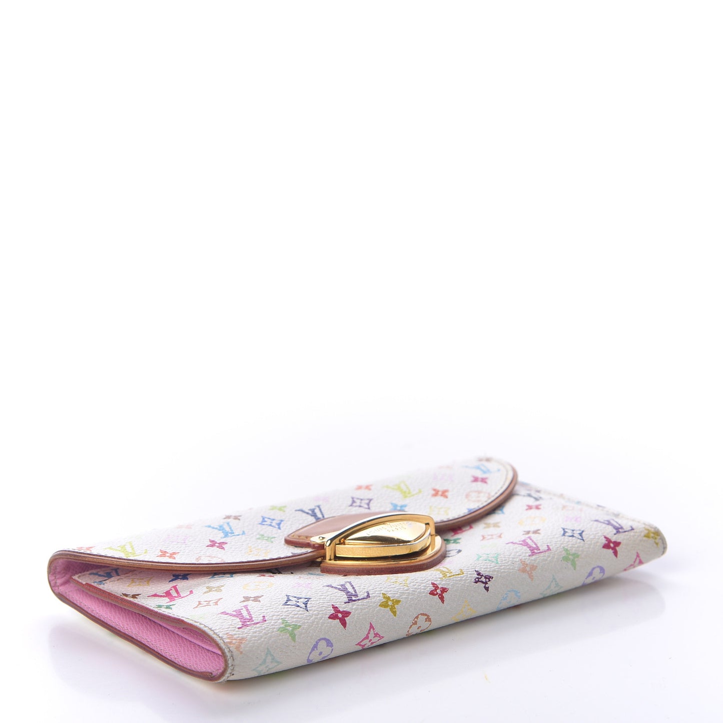 Monogram Multicolor Eugenie Wallet White Litchi