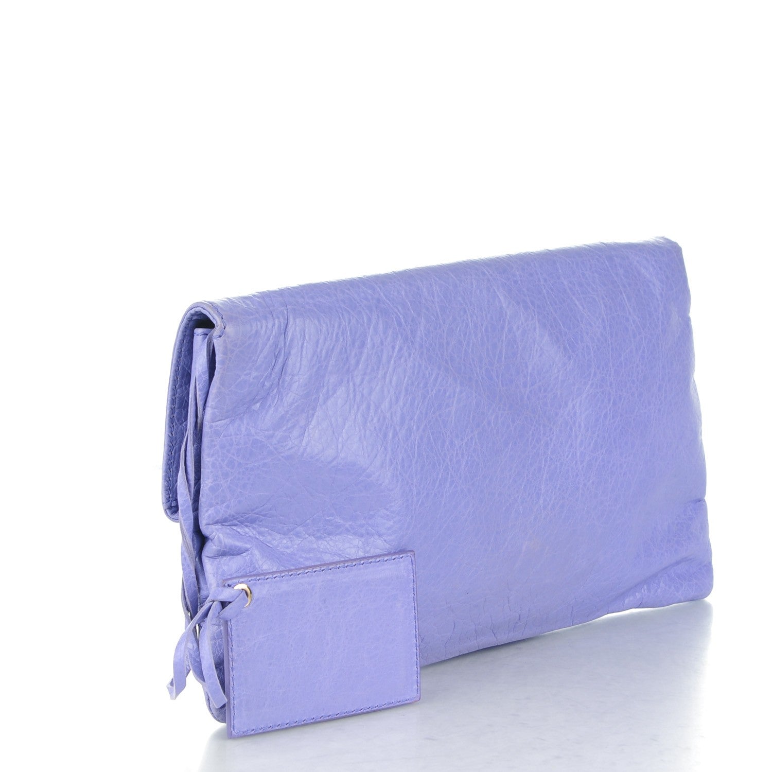 Balenciaga Agneau Giant 12 Gold Hardware Envelope Clutch Mauve 3 of 7