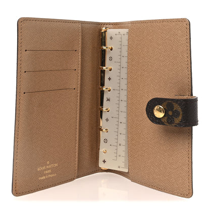 Louis Vuitton Monogram Complice Trunks and Bags Small Ring Agenda Cover Beige 5 of 8