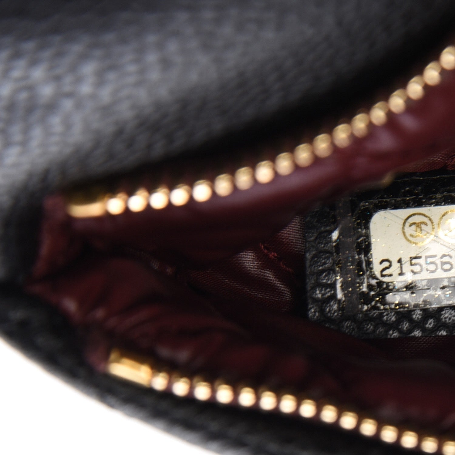 Chanel Caviar Quilted CC Beauty Clutch Black 8 of 8