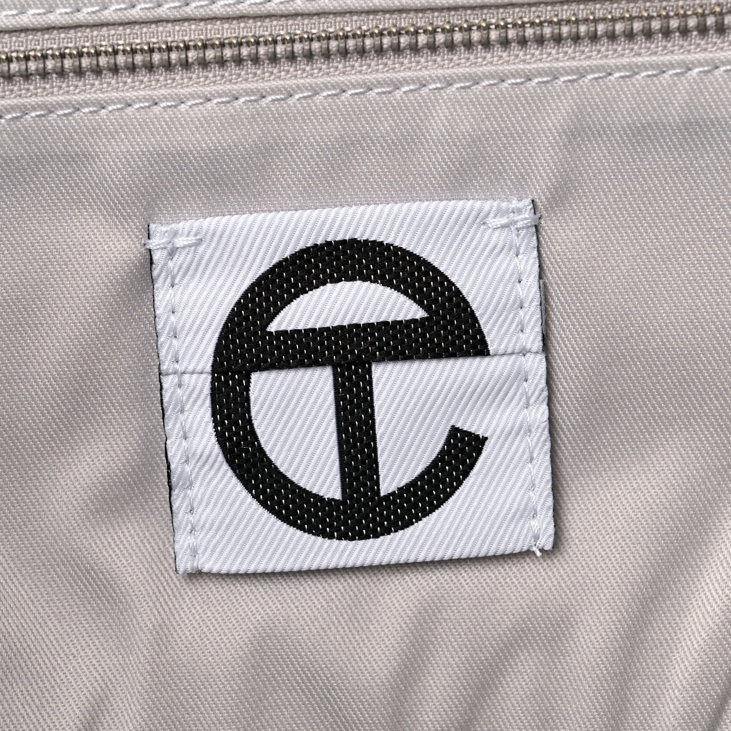 Telfar Metallic Vegan Leather Large Shopping Bag Silver 6 of 10