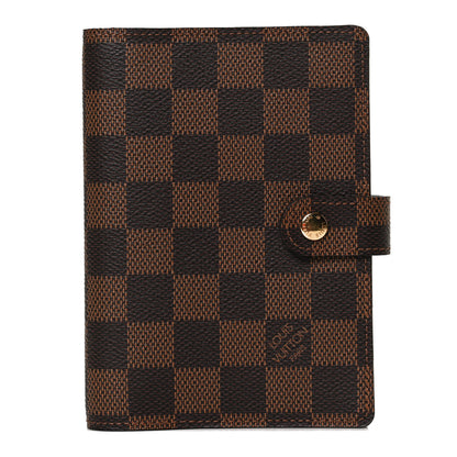 Louis Vuitton Damier Ebene Small Ring Agenda Cover 1 of 10