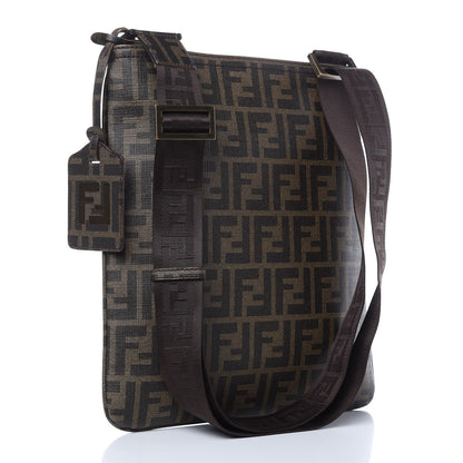 Fendi Zucca Spalmati Messenger Bag Tobacco 3 of 8