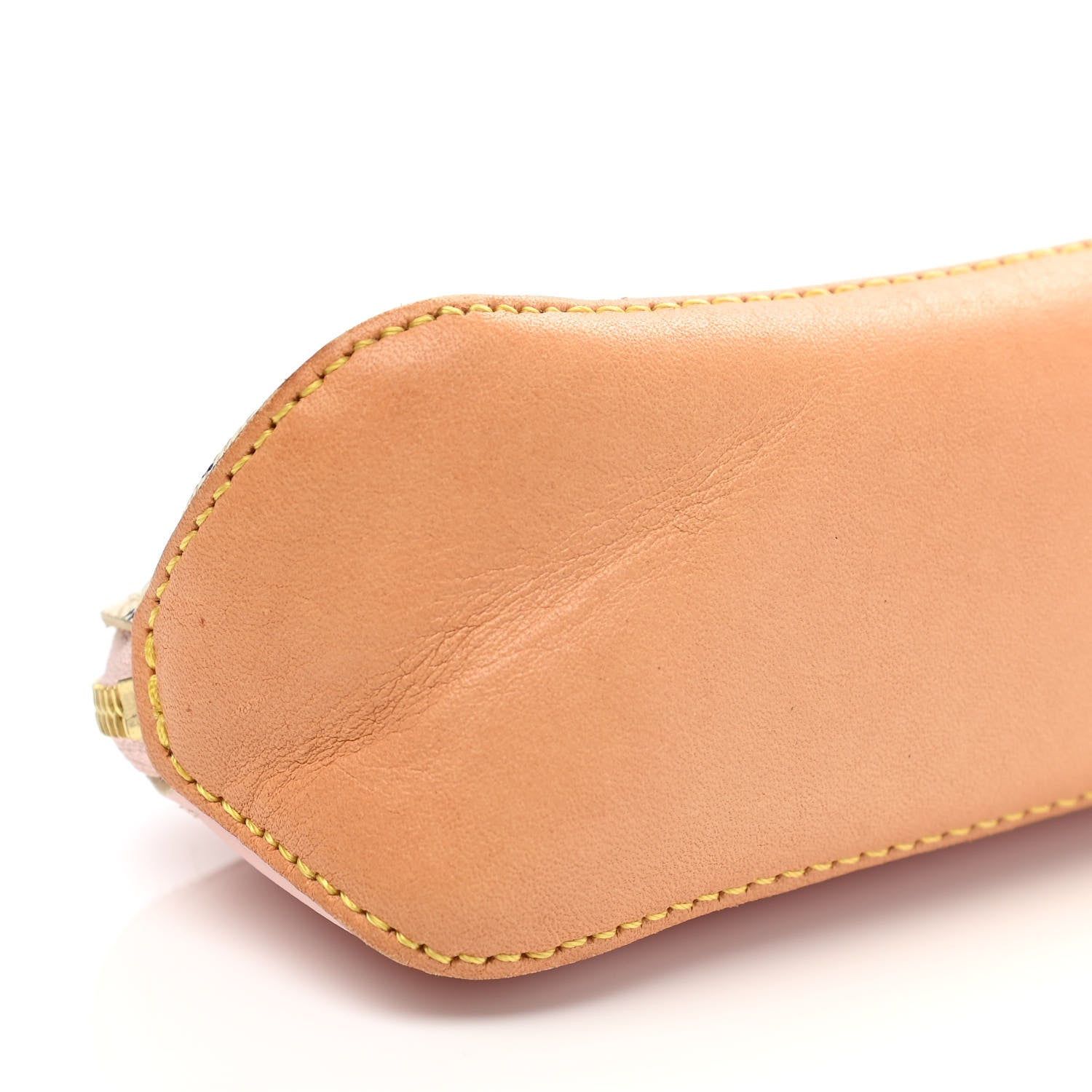 Louis Vuitton Damier Azur Elizabeth Pencil Pouch Rose Ballerine 8 of 9