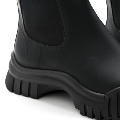 Louis Vuitton Calfskin Ruby Flat Ankle Boots 41 Black 12 of 14