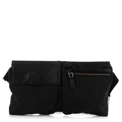 Gucci Monogram Belt Bag Black 1 of 8