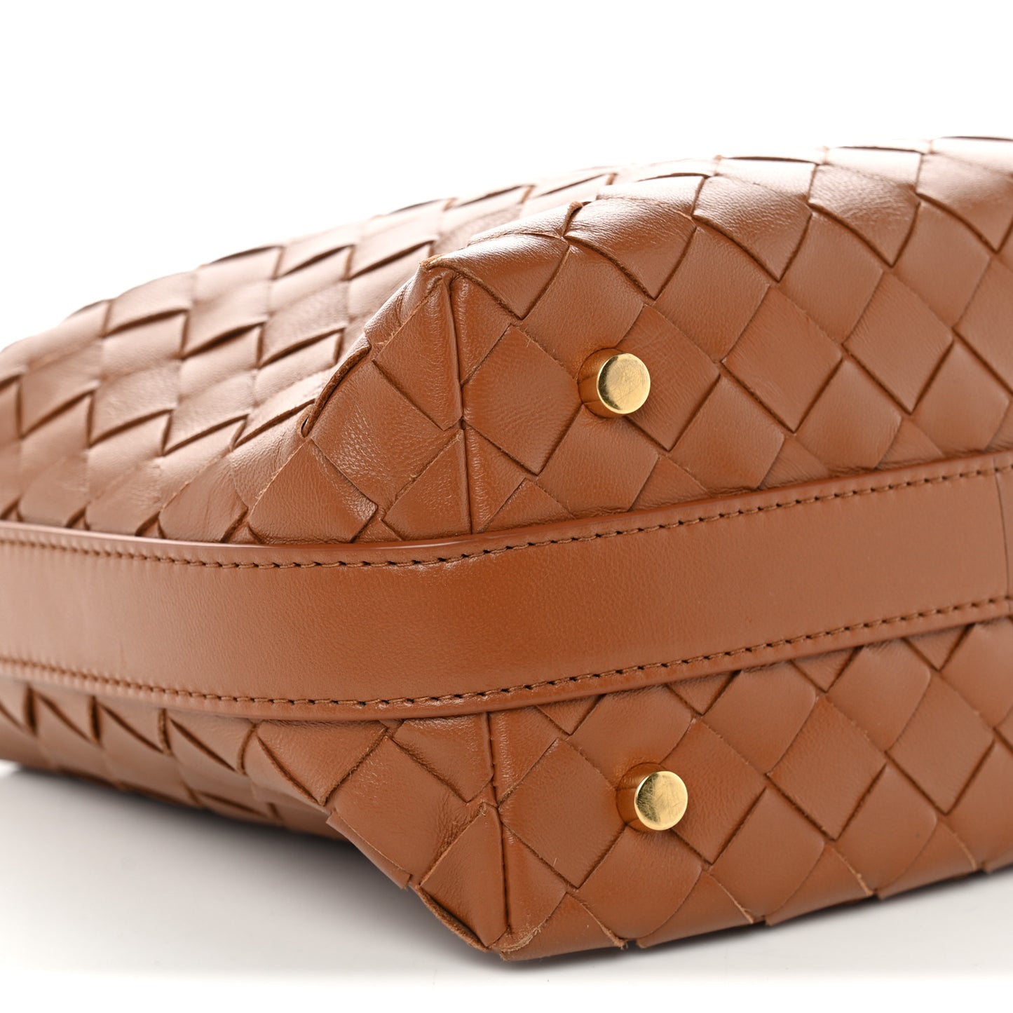Nappa Intrecciato Mini Wallace Wood