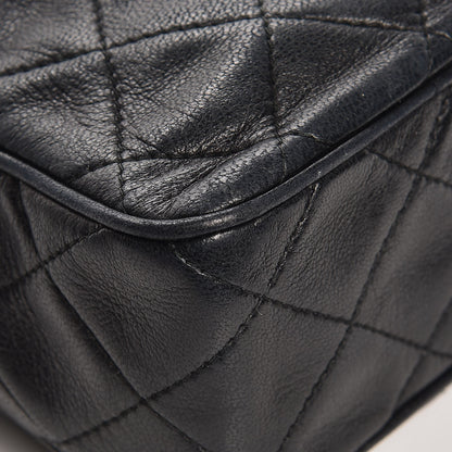 Chanel Lambskin Quilted CC Tassel Camera Case Black 11 of 14