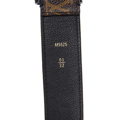 Louis Vuitton Monogram Sequins Eclipse Belt 80 32 Black 4 of 7