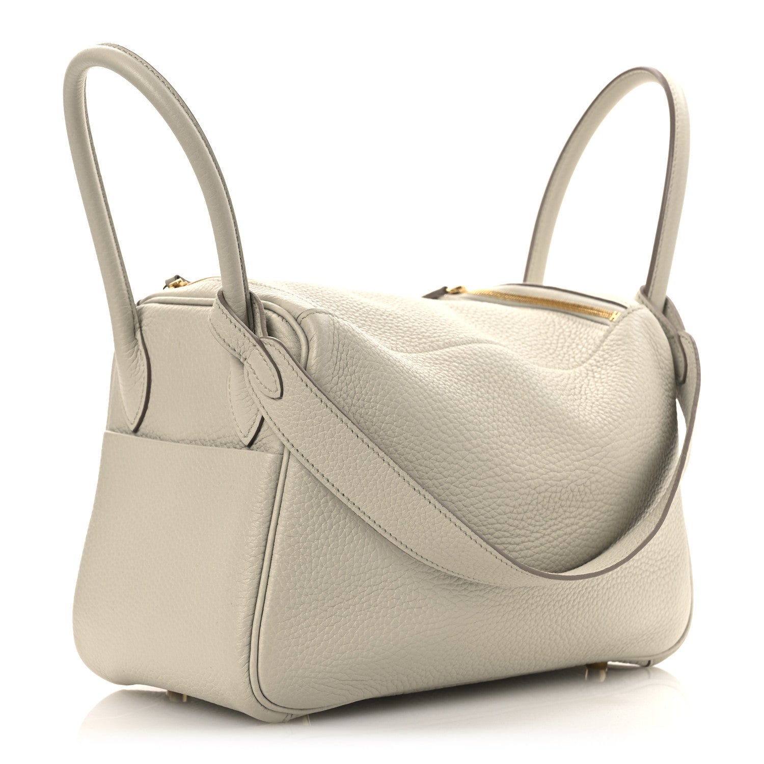 Hermes Taurillon Clemence Lindy 26 Beton 3 of 12