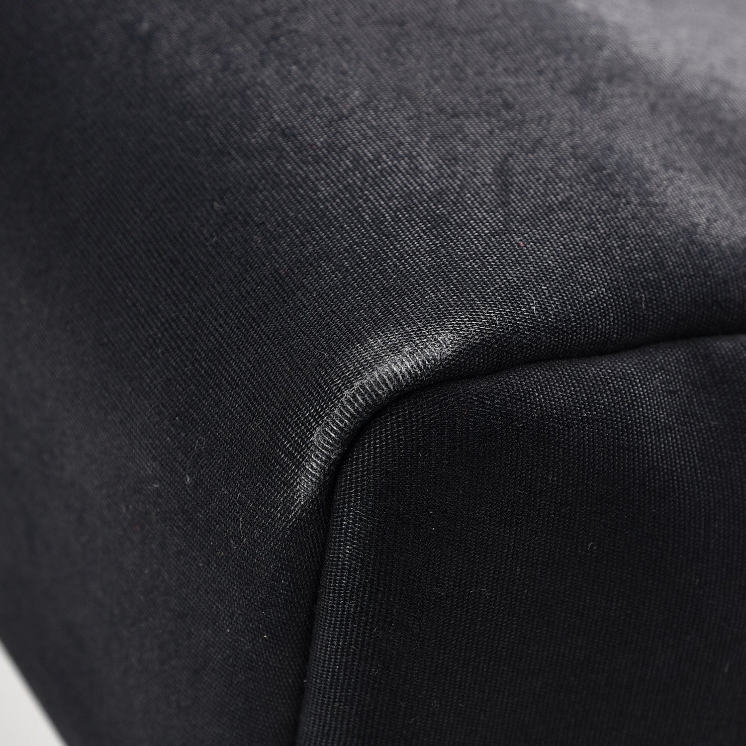 Hermes Toile Vache Calfskin Herbag 30 PM Black 19 of 22