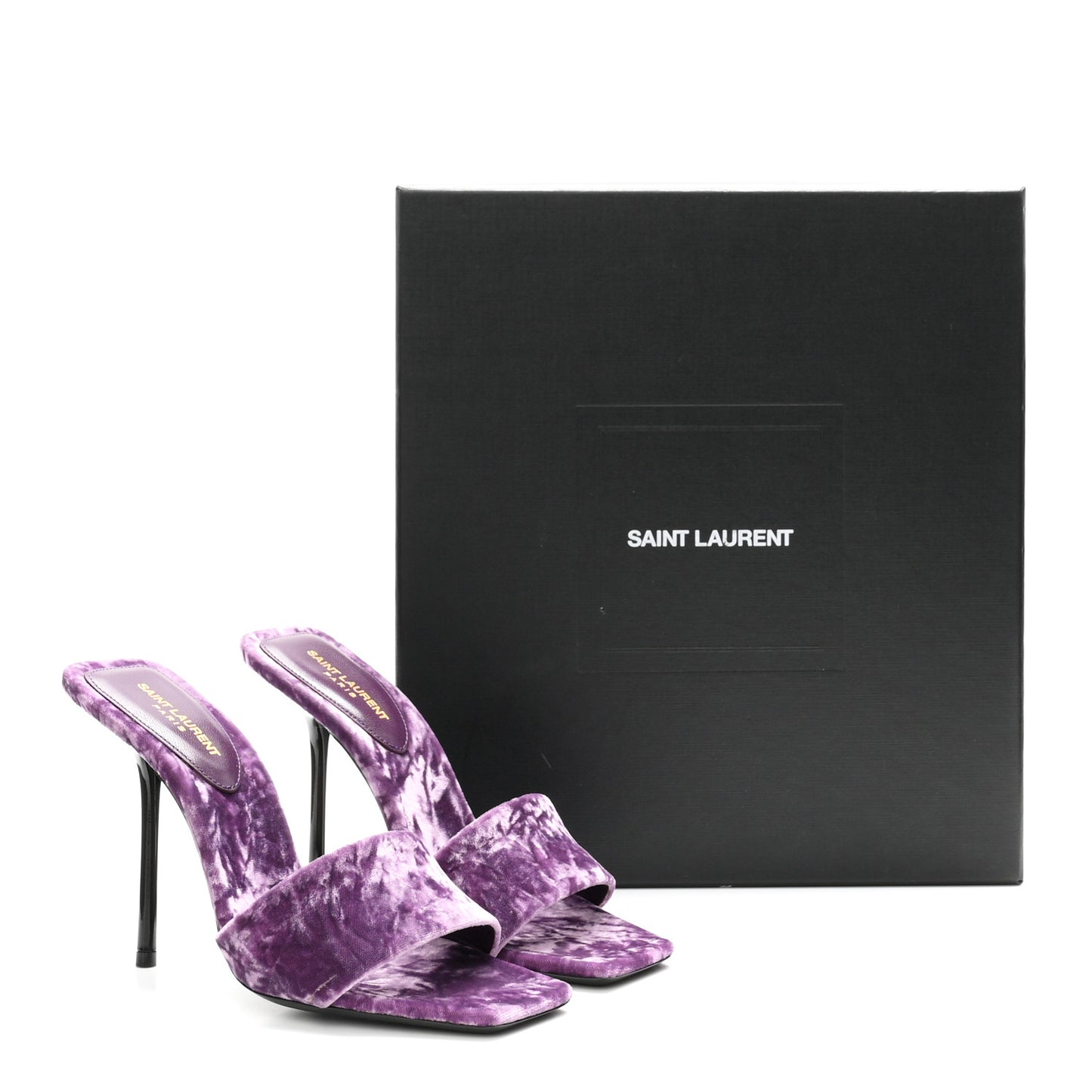 Velvet Baliqua 105 Mule Sandals 36 Malva