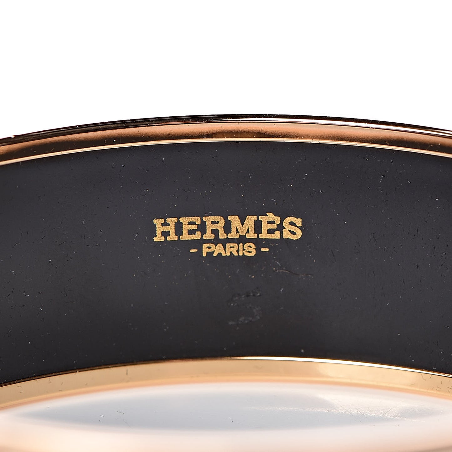 Enamel Printed Wide Les Cannes Bracelet 70 Baroque