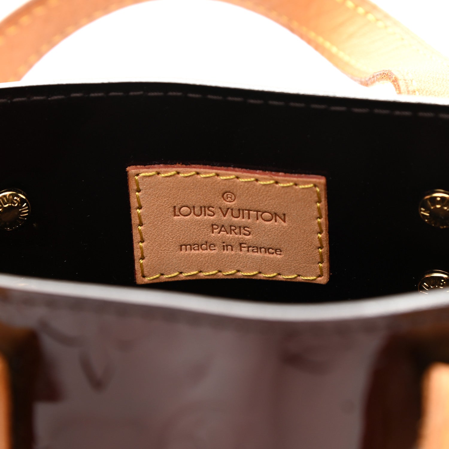 Louis Vuitton Vernis Reade PM Amarante 6 of 9