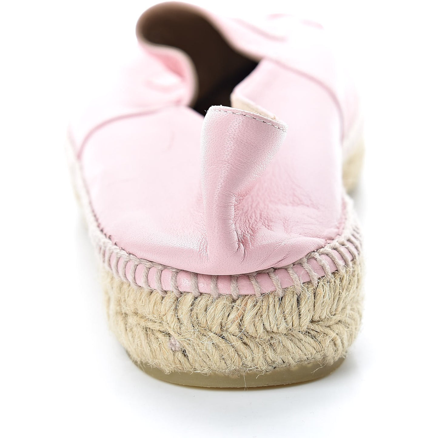 Lambskin CC Espadrilles 41 Light Pink