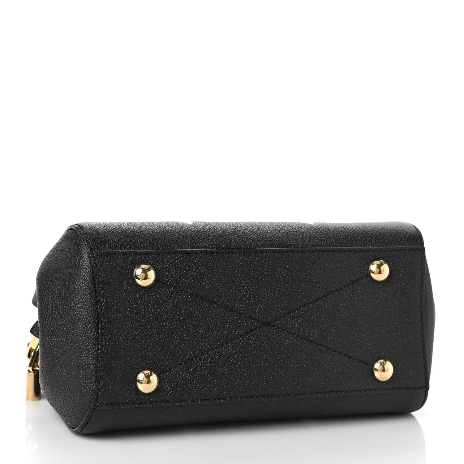 Louis Vuitton Empreinte Monogram Giant Montaigne BB Black Beige 4 of 8