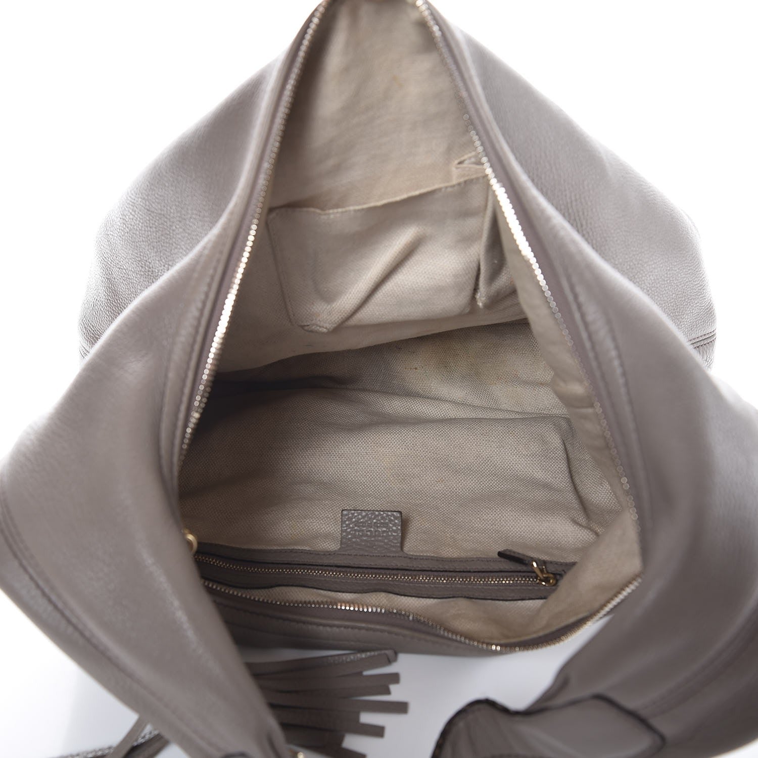 Gucci Pebbled Calfskin Large Soho Hobo New Fango 5 of 19