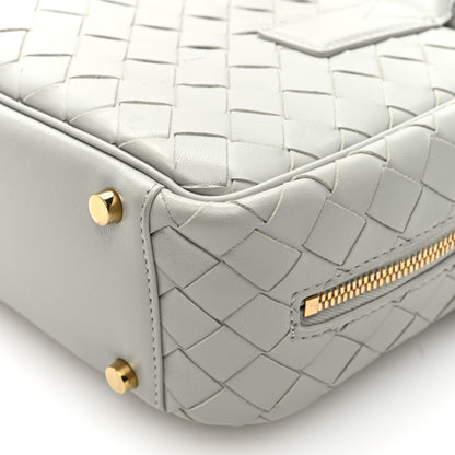 Bottega Veneta Lambskin Intrecciato Small Getaway Agate Grey 9 of 9