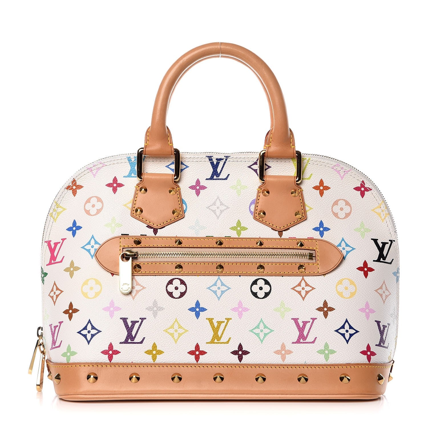 Louis Vuitton Monogram Multicolor Alma White 1 of 9