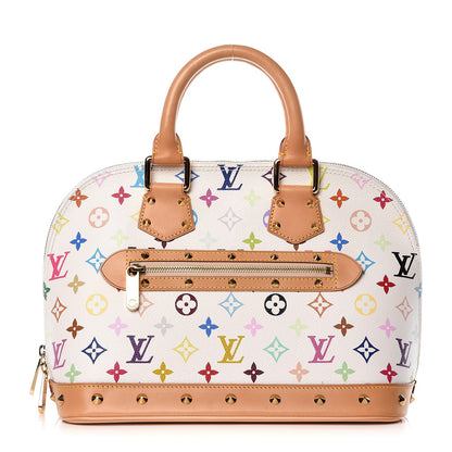 Louis Vuitton Monogram Multicolor Alma White 1 of 9
