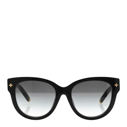 Louis Vuitton Acetate My Monogram Square Sunglasses Z1526E Black 2 of 6