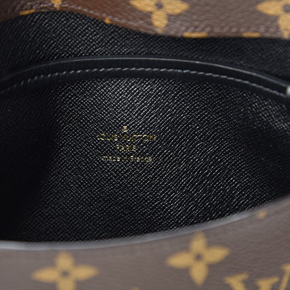 Louis Vuitton Monogram Triangle Chain Wallet Black 6 of 11