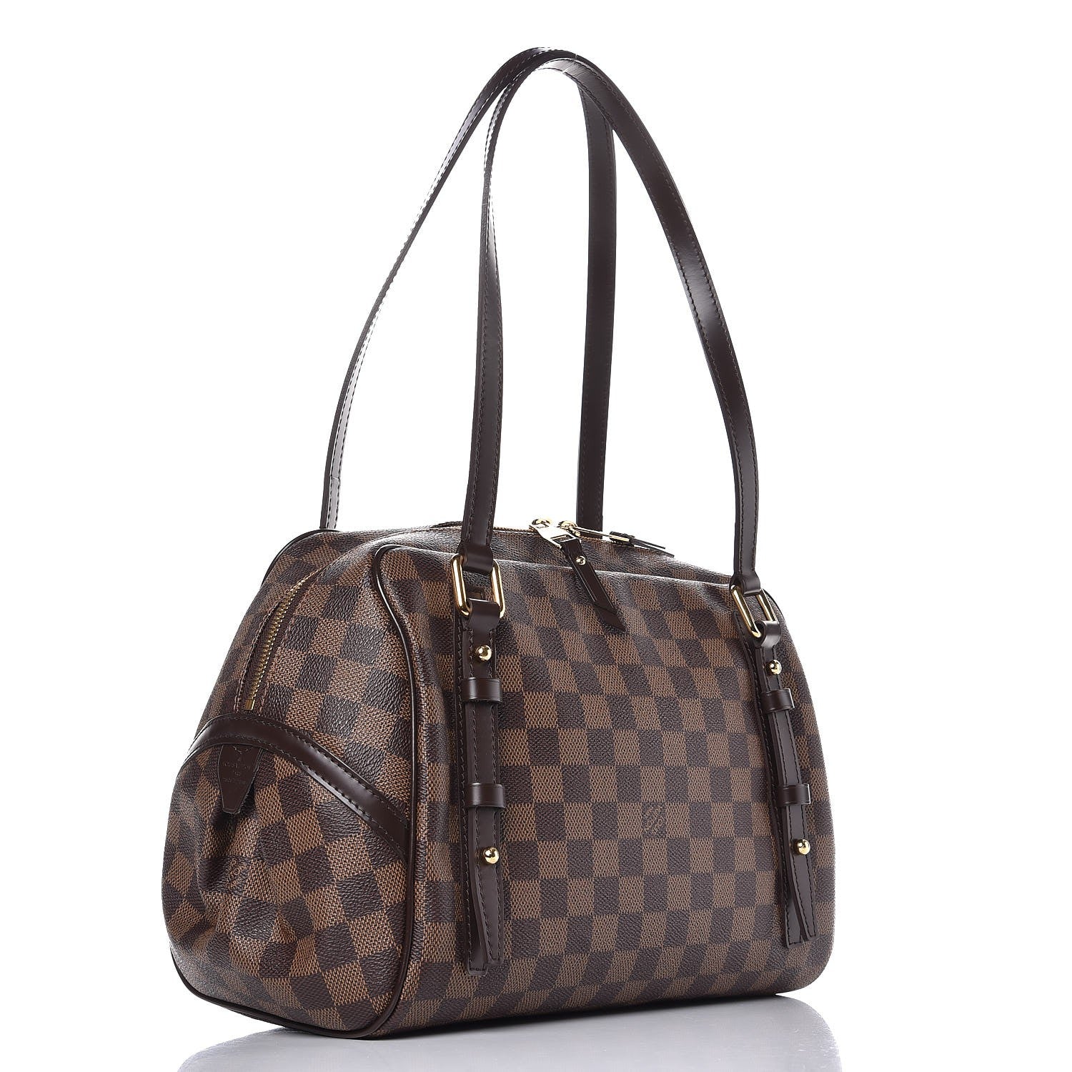 Louis Vuitton Damier Ebene Rivington GM 3 of 8