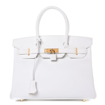 Hermes Epsom Birkin 30 Blanc White 1 of 35
