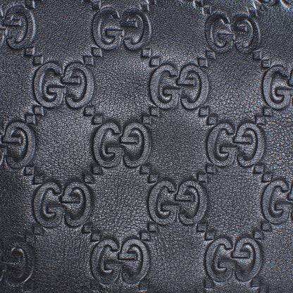 Gucci Guccissima Large Sukey Tote Black 5 of 8