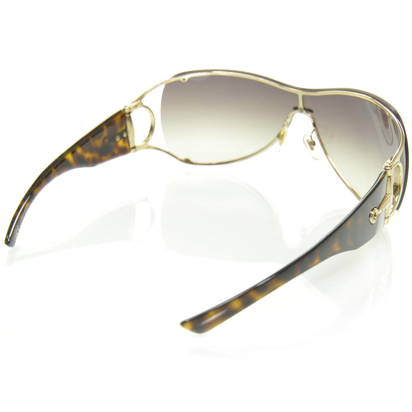 Tortoise Shell Horsebit Sunglasses