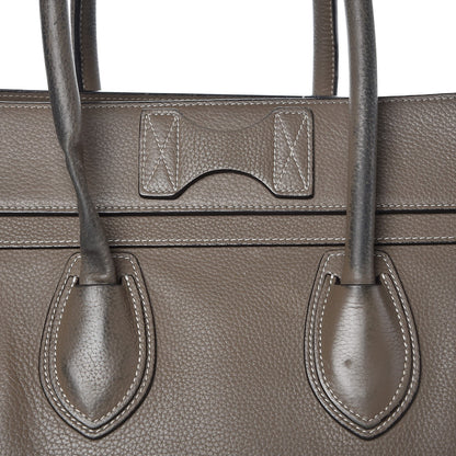 Celine Drummed Calfskin Mini Luggage Souris 20 of 26