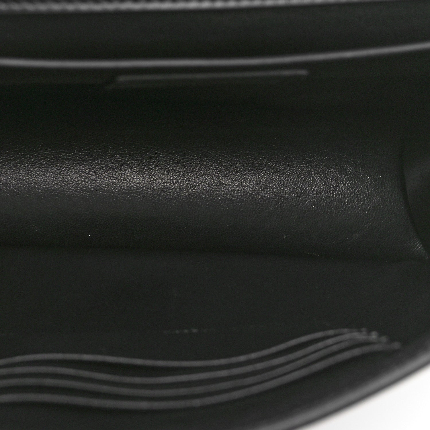 Saint Laurent Smooth Calfskin Spontini Saddle Bag Black 5 of 10