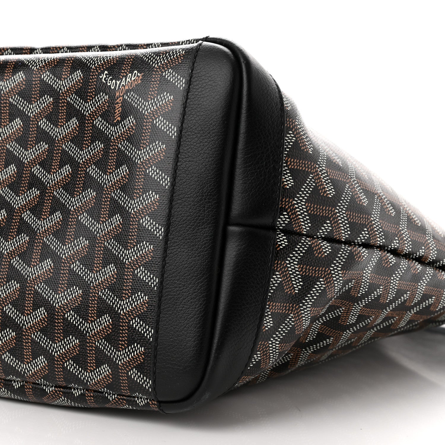 Goyard Goyardine Artois MM Black 9 of 9