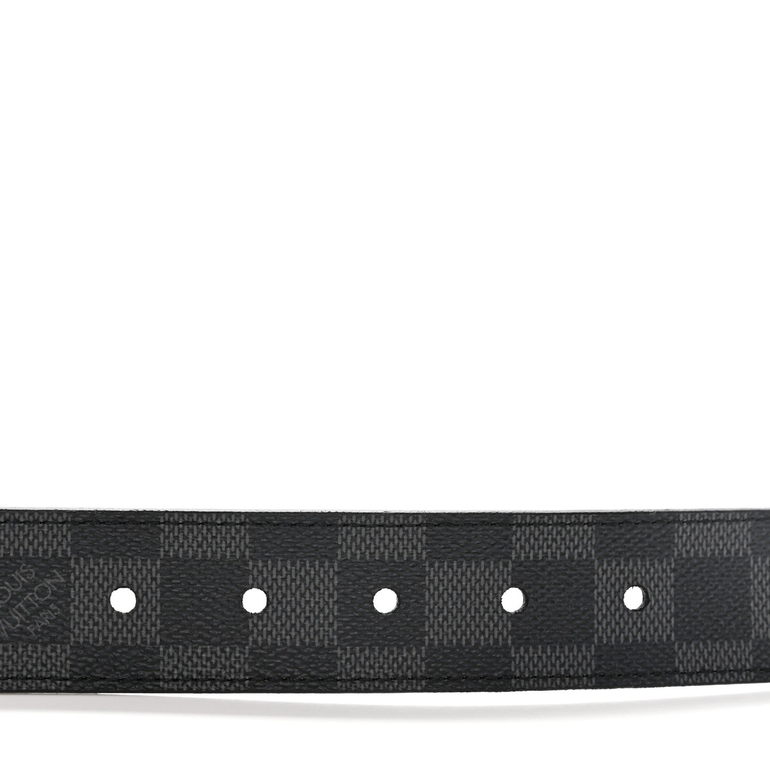 Louis Vuitton Damier Graphite Belt 4 of 6