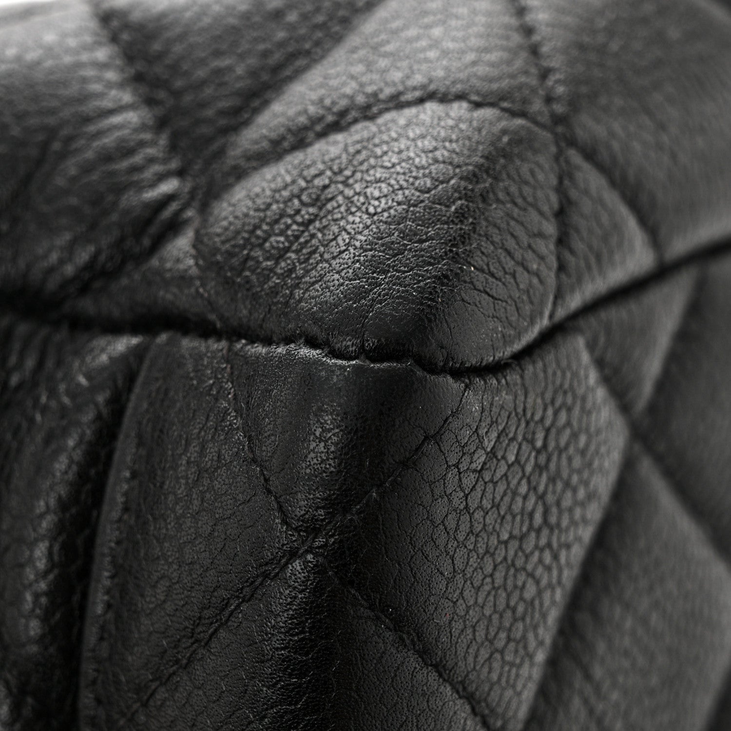 Chanel Caviar Quilted Shopping Tote Black 14 of 18
