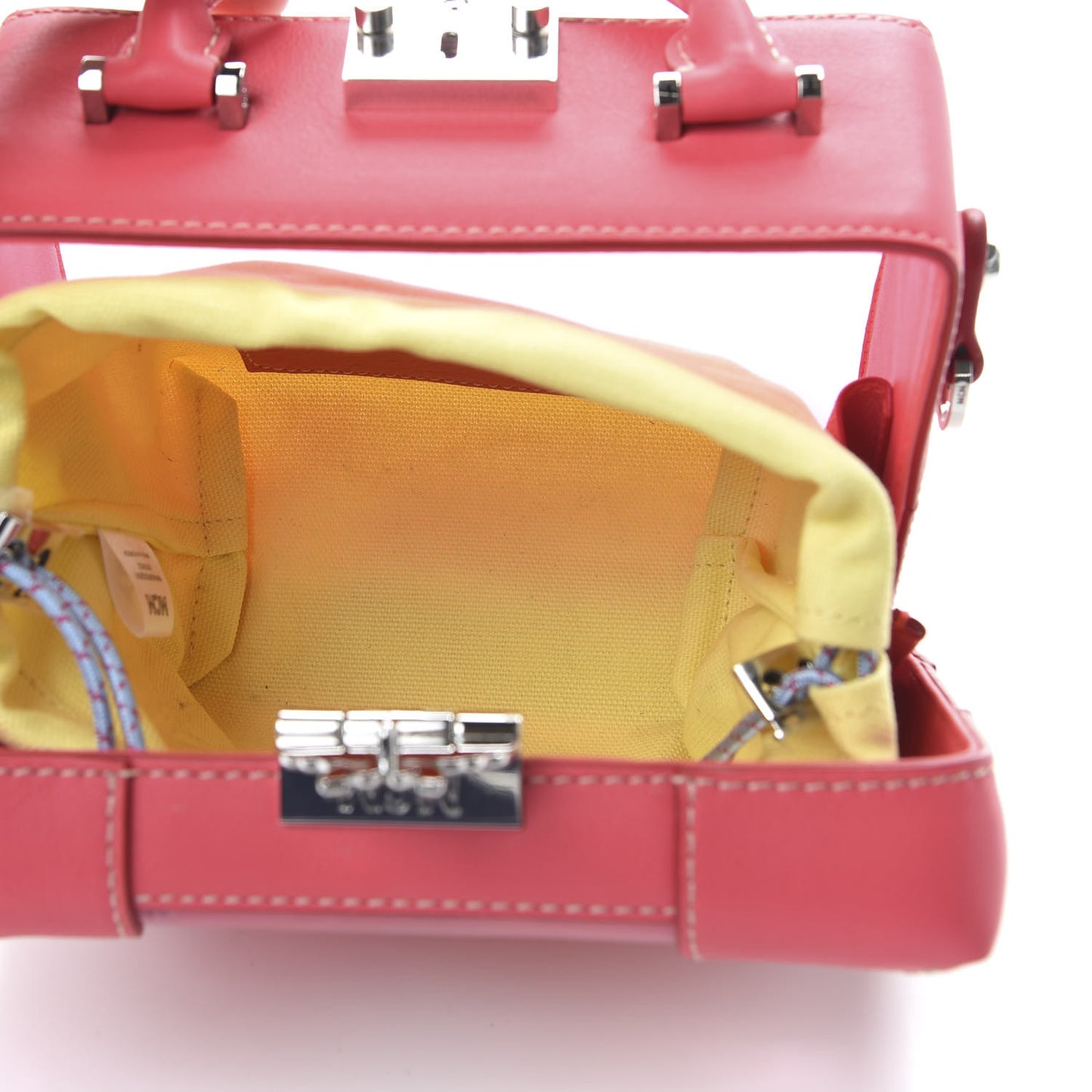 Transparent Small E/W Soft Berlin Crossbody Hologram Teaberry