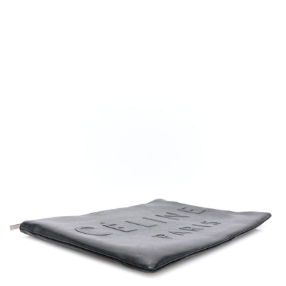 Celine Calfskin Large Made In Clutch Pouch Black 4 of 6