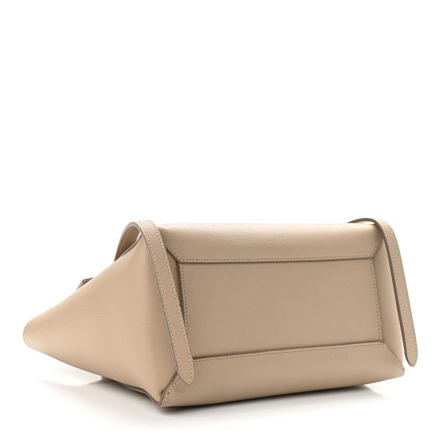 Grained Calfskin Micro Belt Bag Light Taupe