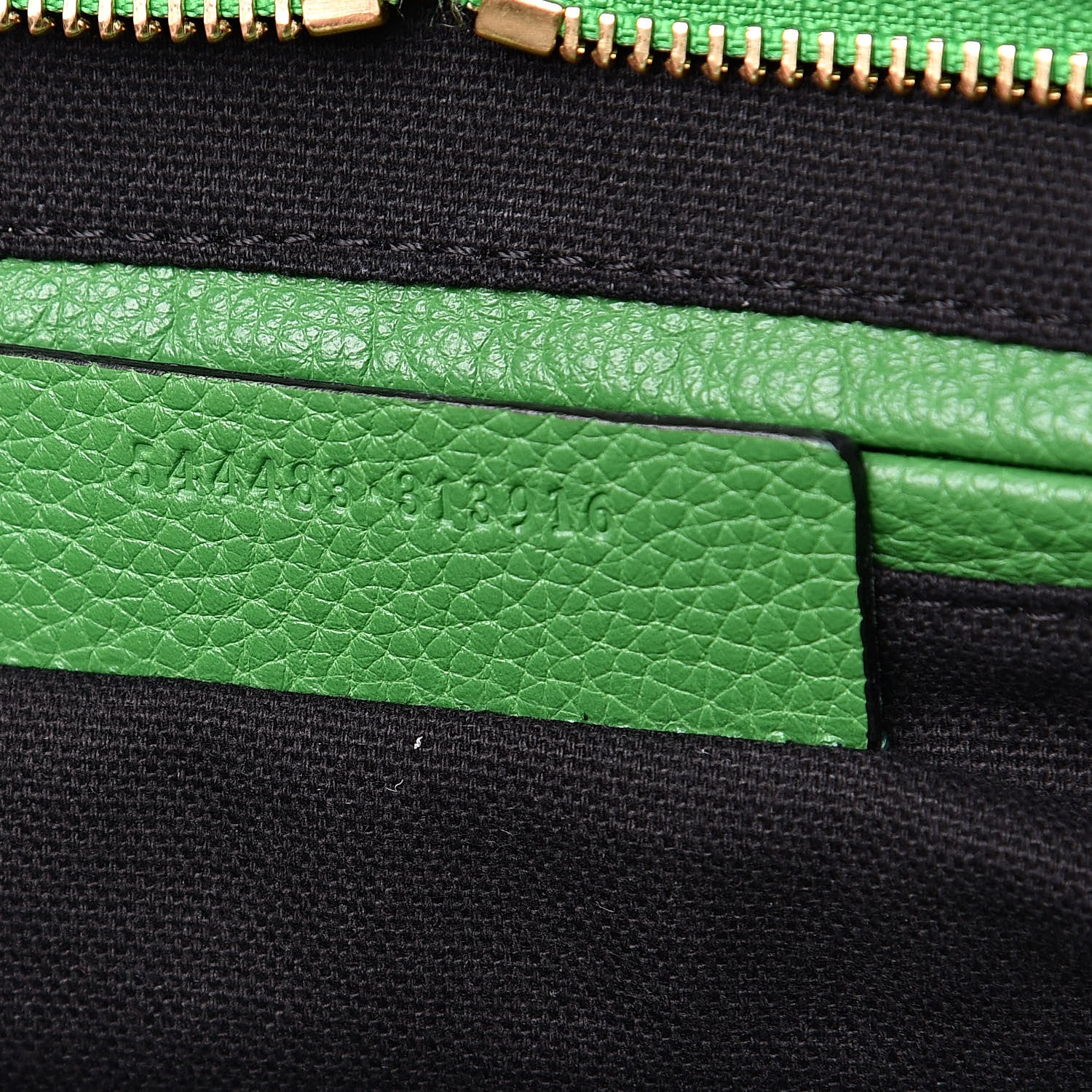 Alexander McQueen Pebbled Calfskin Large Skull Padlock Zip Around Tote Green 7 of 13