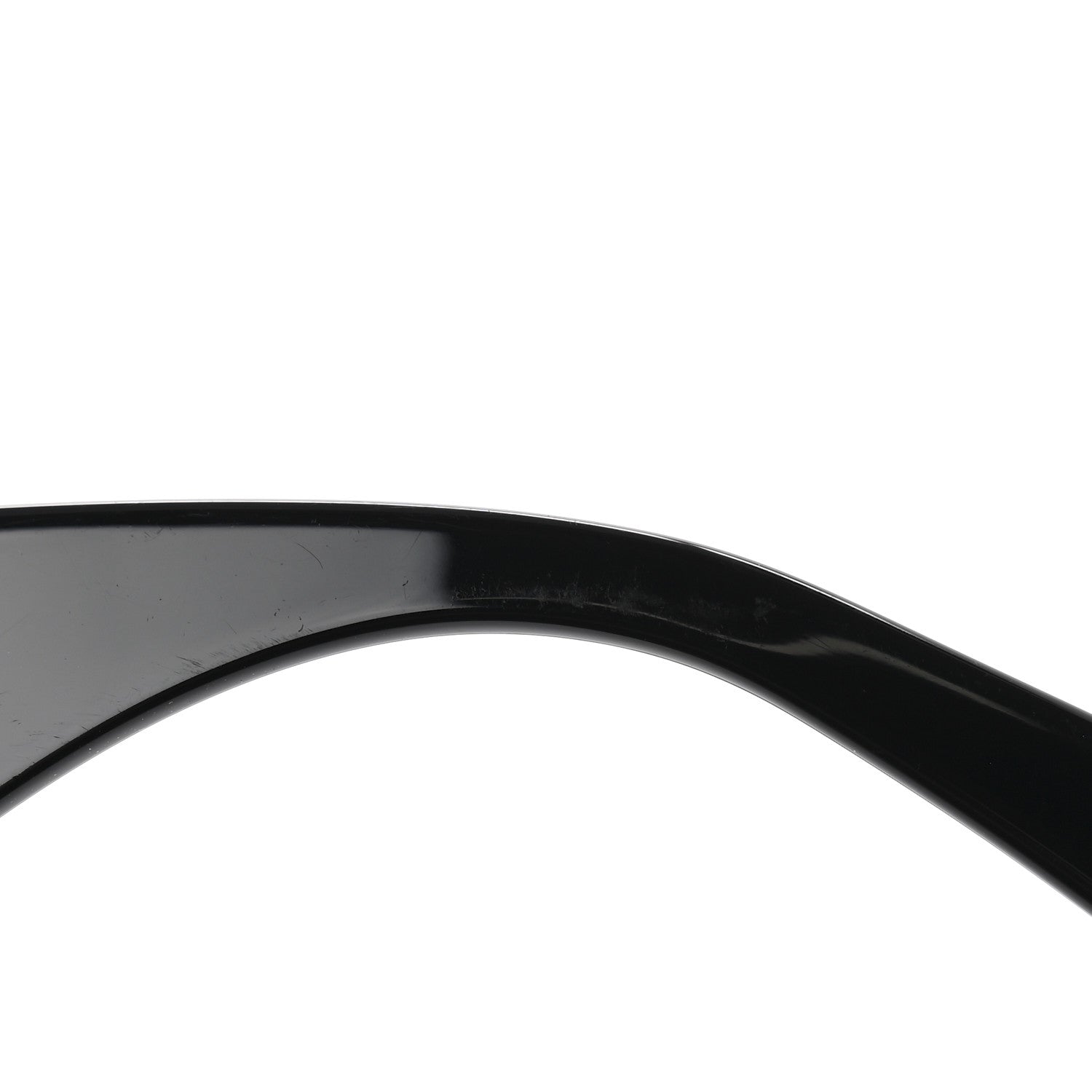 Miu Miu Acetate Oval Glimpse Sunglasses SMU11W Black 7 of 8