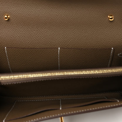 Hermes Epsom Kelly Wallet To Go Etoupe 5 of 7