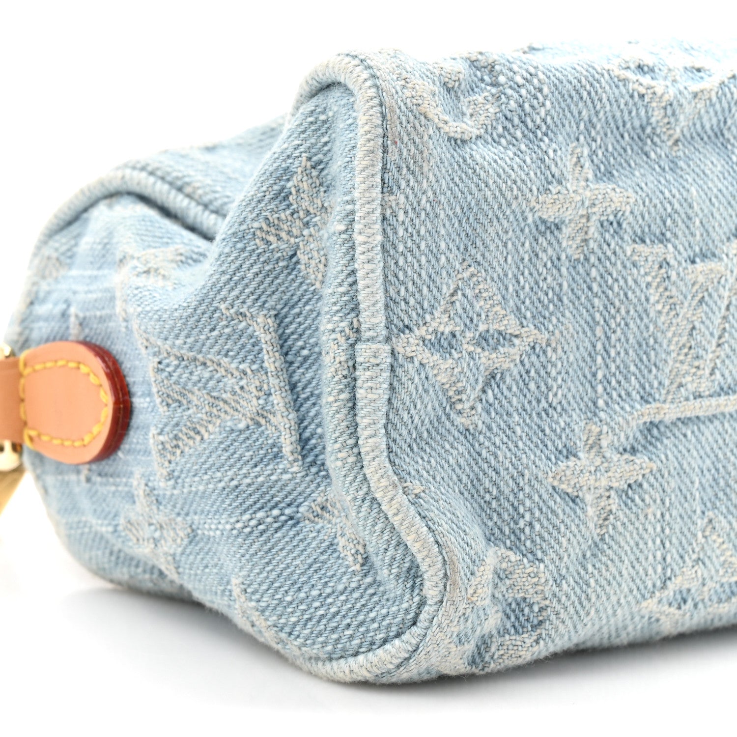 Louis Vuitton Monogram Denim Nano Speedy Sky Blue 1812185