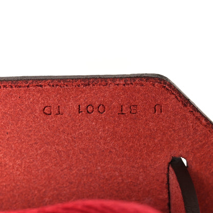 Hermes Military Toile Vache Hunter Herbag Zip PM 31 Rose Mexico Rouge Piment 8 of 12