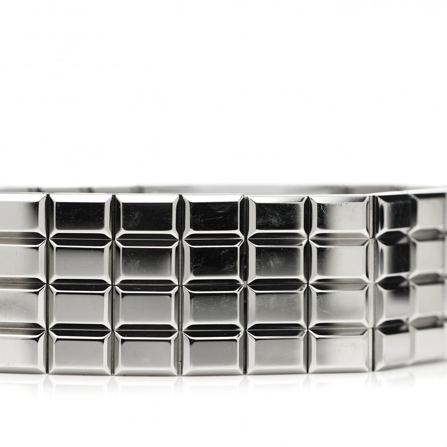 Chanel Stainless Steel Diamond 24mm Chocolat Digital Quartz Watch 6 of 7