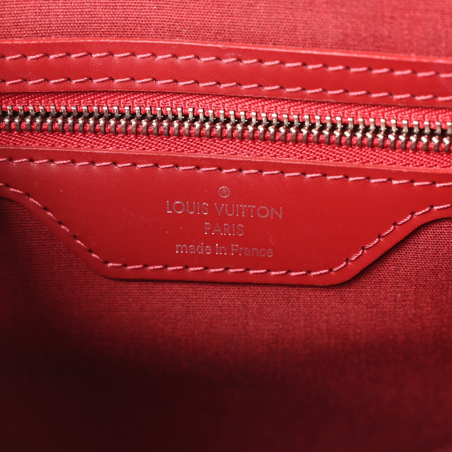 Louis Vuitton Epi Brea MM Rubis 6 of 9