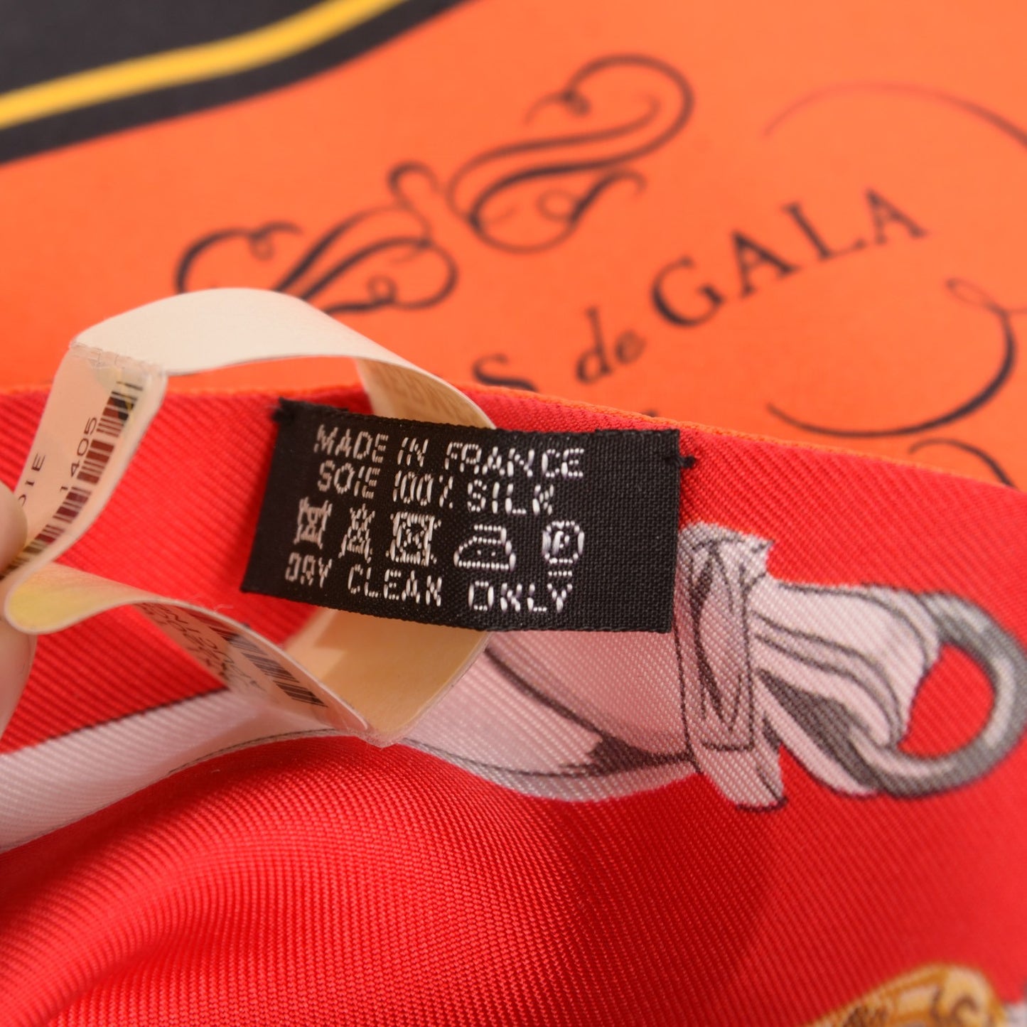 Silk Brides De Gala Maxi Twilly Capucine Rouge Vieil Or