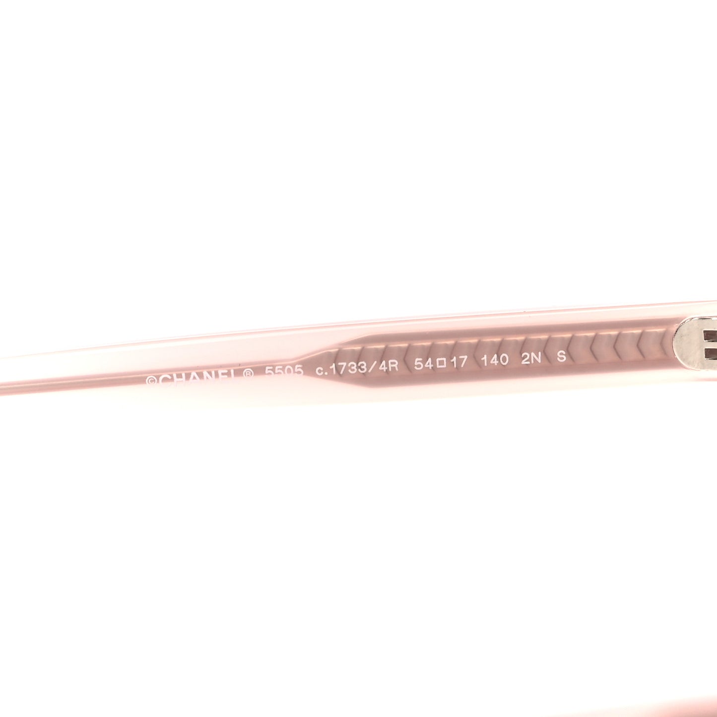 Acetate Square Sunglasses 5505 Light Pink
