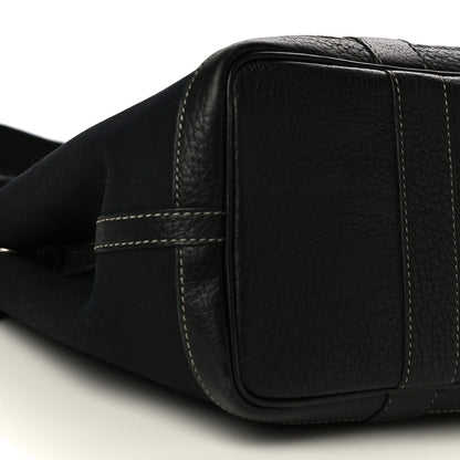 Hermes Toile Buffle Garden Party 30 TPM Black 5 of 10
